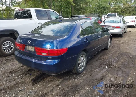 2005 Honda Accord 3.0 Ex from USA, damaged, VIN 1HGCM66805A011343